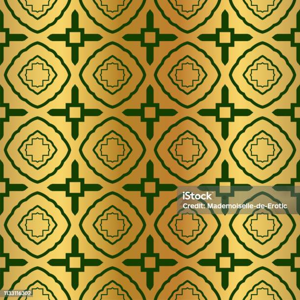 Pattern Of Geometric Shapes Seamless Vector Illustration For The ...