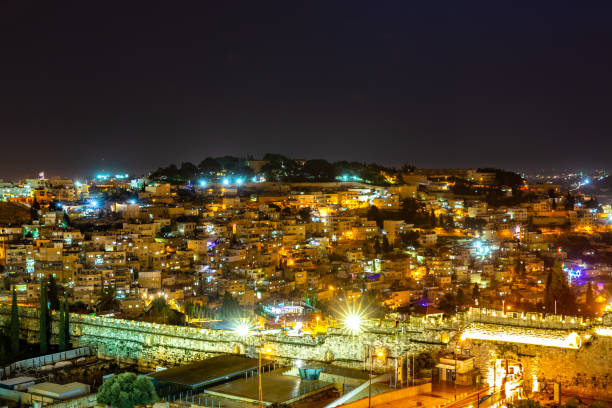 istock Aerial view Jerusalem old city, Israel. 1133126084