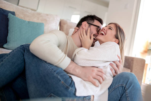 istock Romantic happy young couple 1133126134