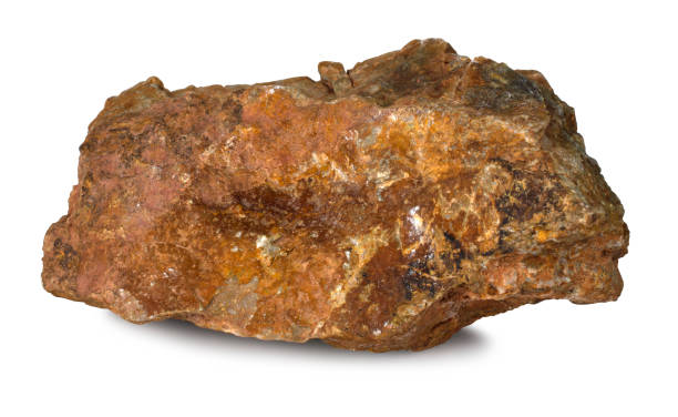 istock Rock stone isolated on white background with clipping path 1133129515