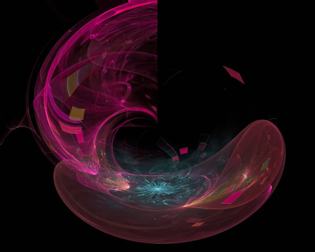 istock abstract digital fractal, fantasy design 1133130752