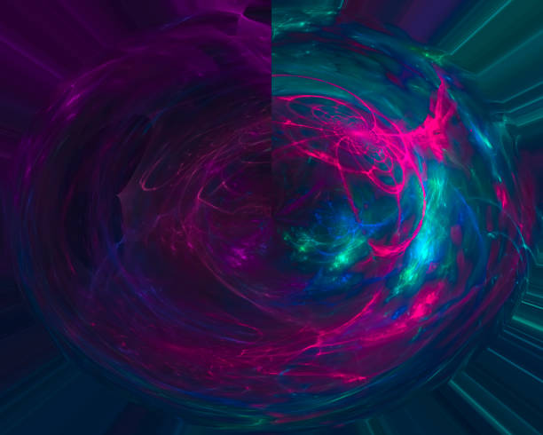 istock abstract digital fractal, fantasy design 1133131553