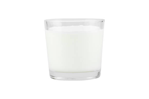 istock milk in glass isolated on white background - clipping paths 1133132094