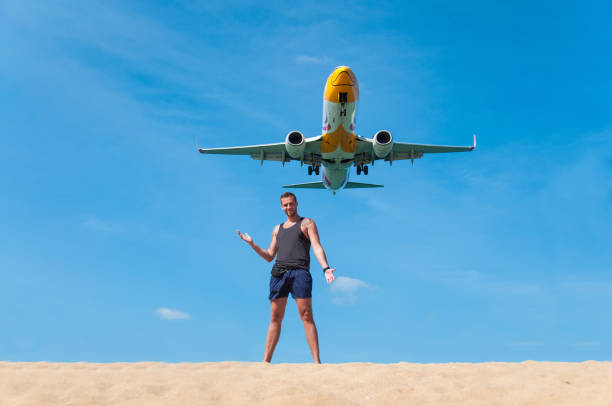 istock Young man oh the beach on Phuket 1133132665