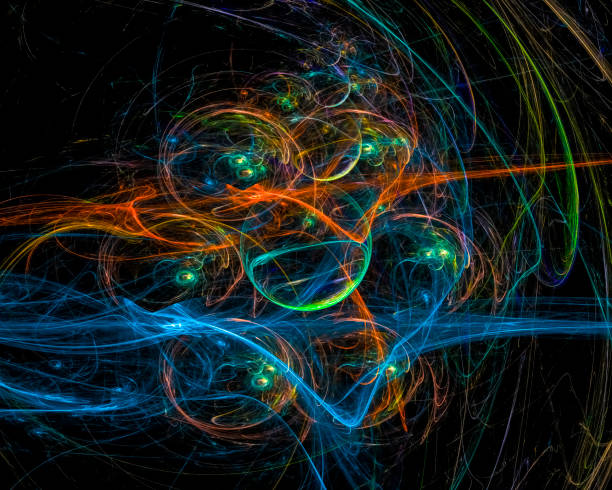 istock abstract digital fractal, fantasy design 1133132671