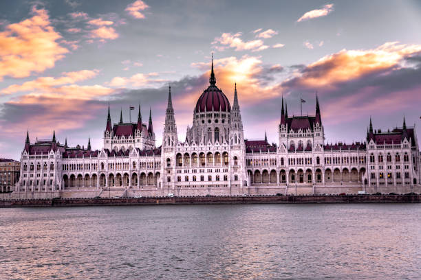 istock Hungarian parliament at sunset,Budapest hungary 1133134261