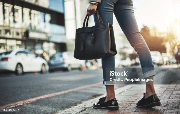 Show The City What Youre Made Of Stock Photo - Download Image Now - Purse, Women, Bag
