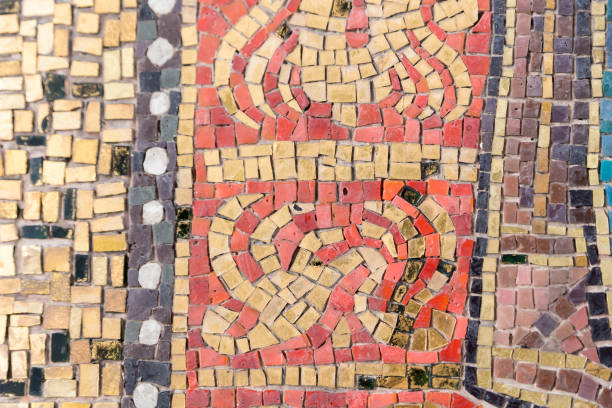 istock Ancient Mosaic in Taormina Sicily Italy 1133146410