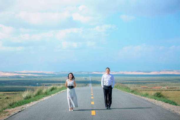 istock There are couples on the road. 1133146585