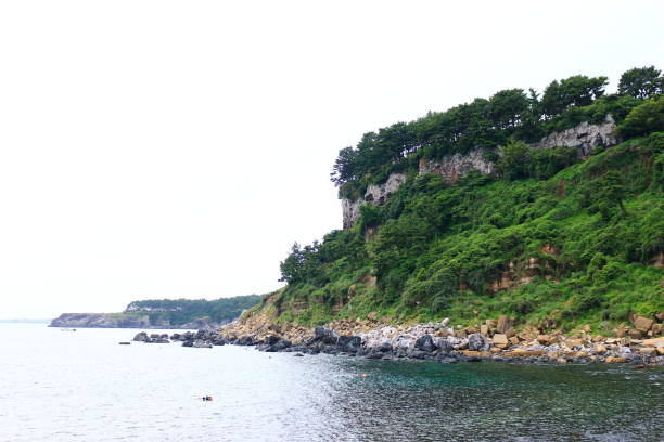 Bridge, bridge, Sea, A bridge in Seogwipo, Jeju. 무지개 stock pictures, royalty-free photos & images