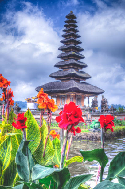 indonesian temple - fotografia de stock