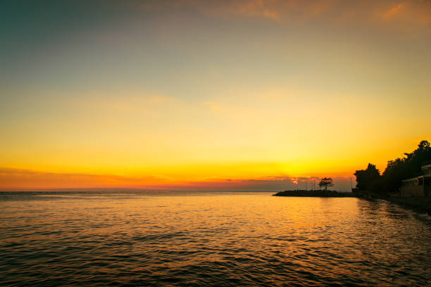 istock Sunset at the sea, Trieste 1133156081