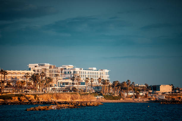 istock Panorama of Paphos coastline 1133162477