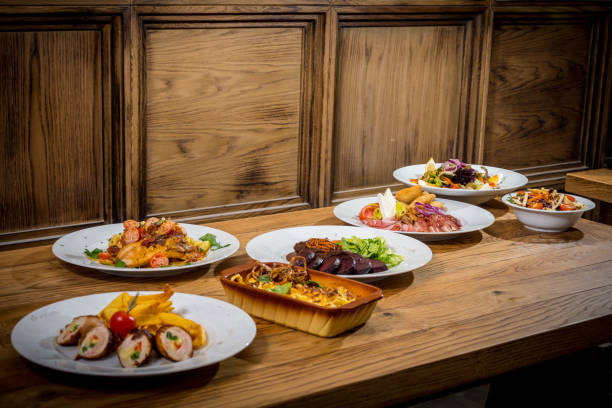 istock Delicious food on the table 1133166808