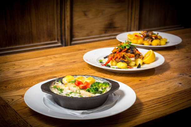 istock Delicious food on the table 1133168193