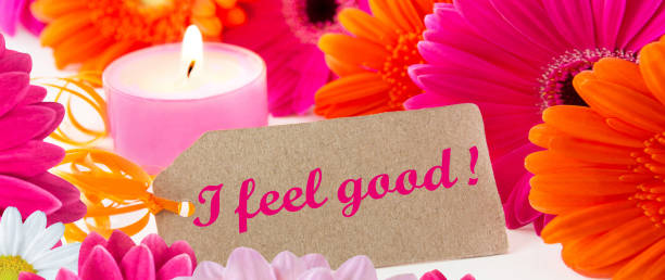 istock I feel good and flowers with label 1133168413