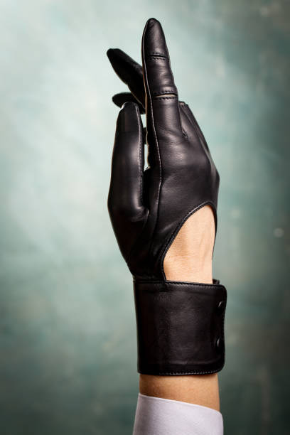 istock Chic open wrist leather gloves 1133169148