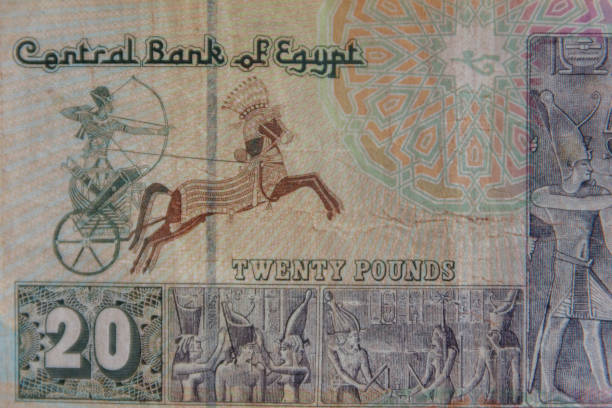istock Macro shot of twenty egyptian pounds bill 1133170928