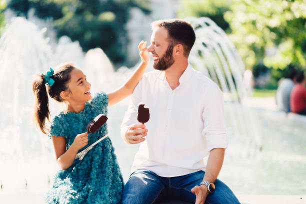 istock Eating ice-cream together is fun 1133173440