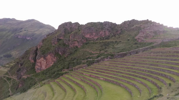 Sacred valley, Pisac, Peru, 02/07/2019 Sacred valley, Pisac, Peru, 02/07/2019 ruína antiga stock pictures, royalty-free photos & images