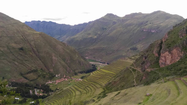 Archaeological site, sacred valley, Pisac, Peru, 02/07/2019 Archaeological site, sacred valley, Pisac, Peru, 02/07/2019 ruína antiga stock pictures, royalty-free photos & images