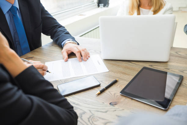 istock Business man signing contract 1133179526
