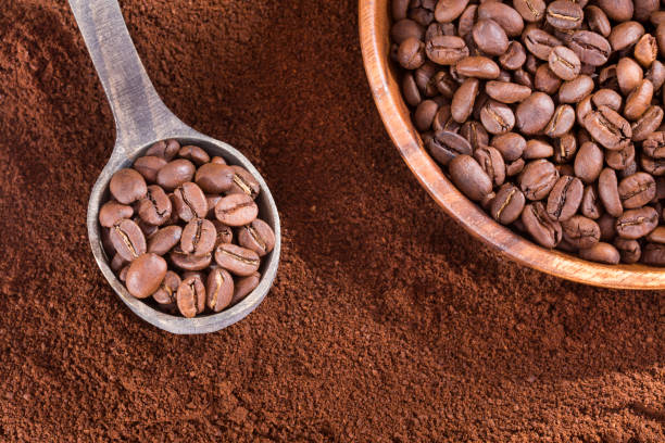 istock Roasted and ground coffee in the bowl - Coffea 1133182417