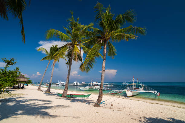 Malapascua Island Malapascua Island beach, Philippines cebu province stock pictures, royalty-free photos & images