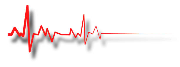 heart beat line, ekg death die. pulse EPS10 vector illustration heart beat line, ekg death die. pulse EPS10 vector illustration elen stock illustrations
