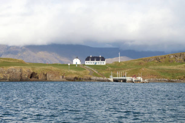 istock white church on Videy Island 1133187674