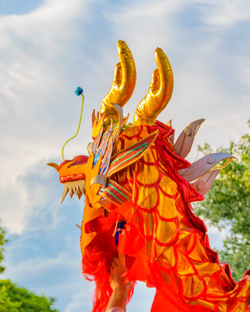 istock Dragon Dance, Chinese New Year, Montevideo, Uruguay 1133188599