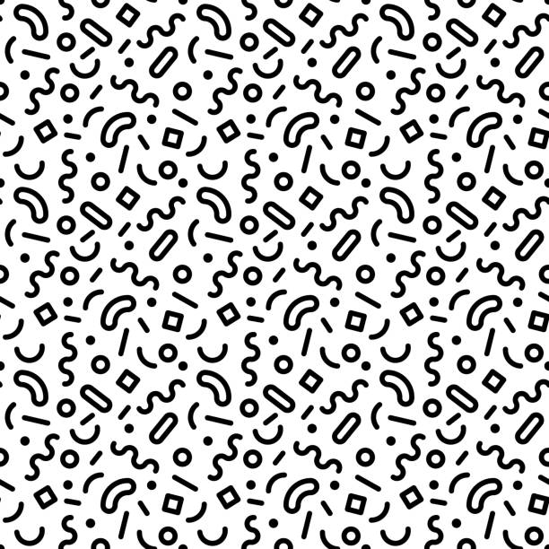 Seamless pattern EPS10. File don't contain any transparency. grouped. funky stock illustrations