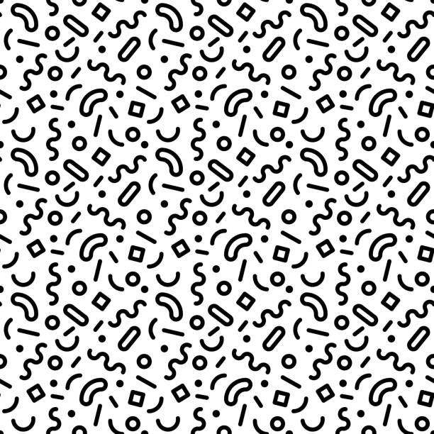 Seamless pattern EPS10. File don't contain any transparency. grouped. 90s background stock illustrations