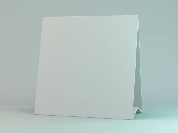 istock Empty desk calendar on table. Mockup design concept. 3D 1133198204
