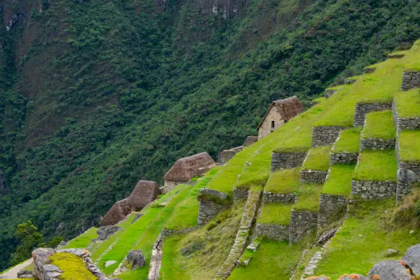 Pre comlombian city, lost city, Machu Picchu, Peru, 02/08/2019