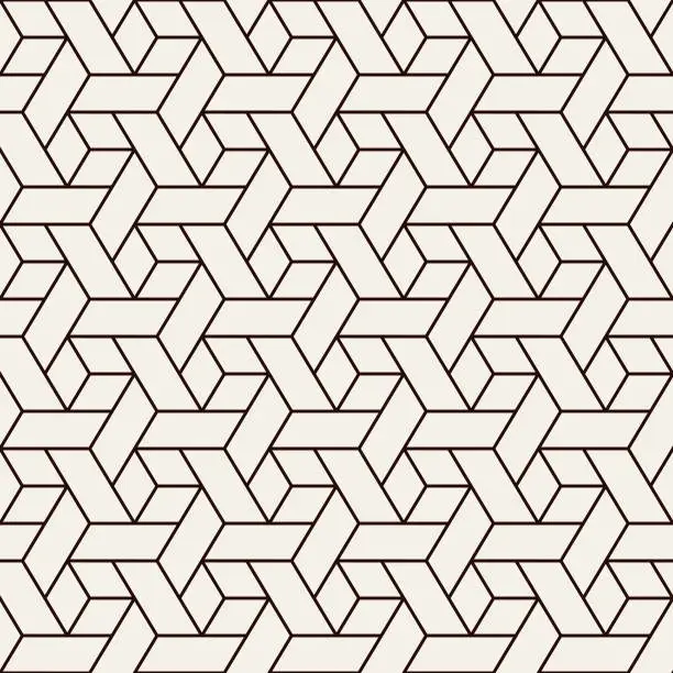 Vector illustration of Seamless Geometric Pattern