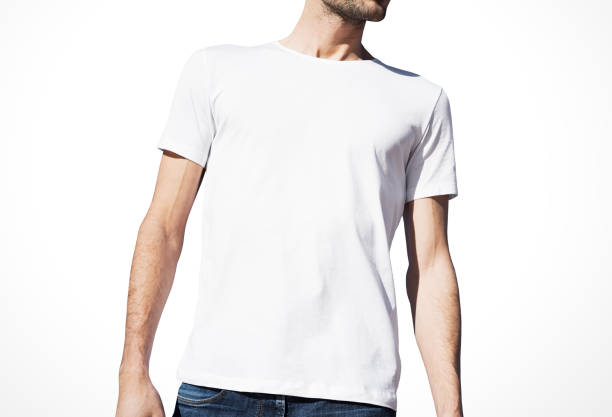 istock White t-shirt mockup 1133204225