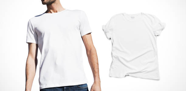 istock White t-shirt mockup 1133204226