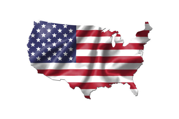 istock Map of the United States of America. 1133205901