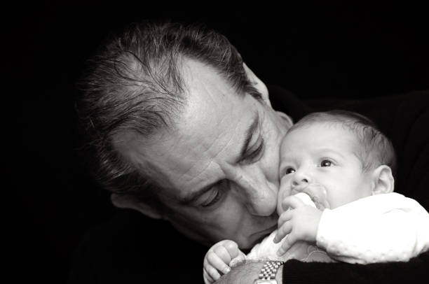istock Grandfather and grandson 1133207508