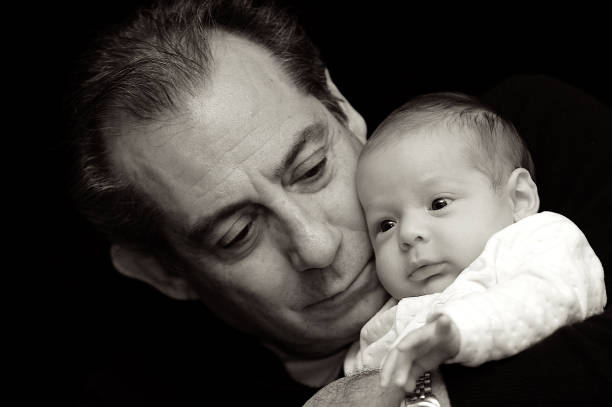 istock Grandfather and grandson 1133207542