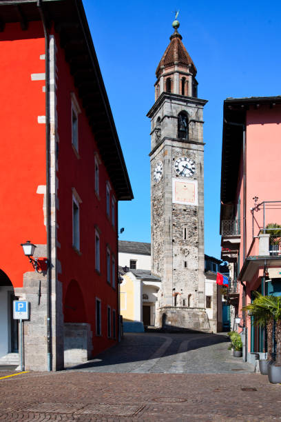 istock Ascona, Lago Maggiore, Basilica of Saints Peter and Paul 1133209644