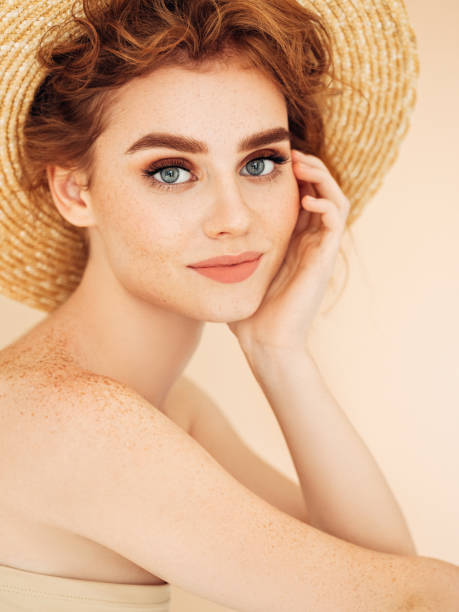 istock Beautiful girl wearing hat 1133209894