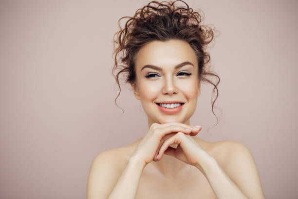 istock Beautiful girl with a gentle smile 1133211619