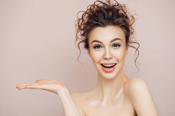istock Beautiful girl with a gentle smile 1133211712
