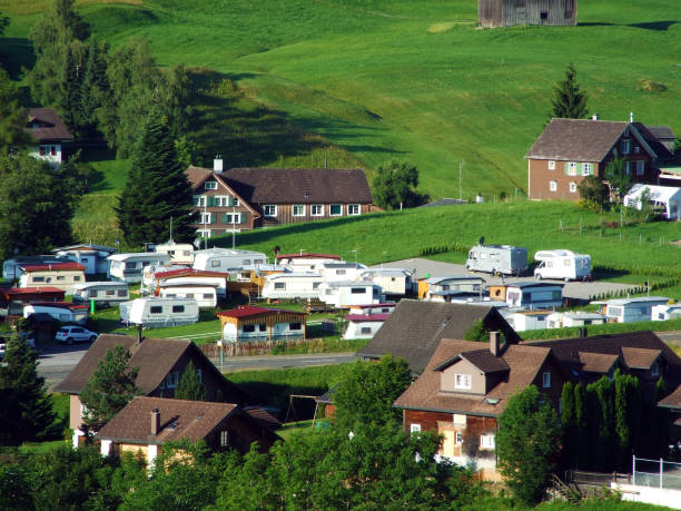 istock Wildhaus settlement in the river Thur valley 1133222292