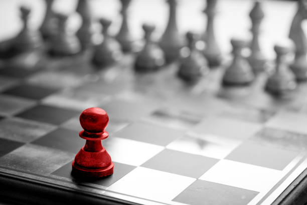 istock Chess business concept, leader teamwork & success 1133226972