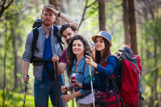 istock Friends at team building 1133232676