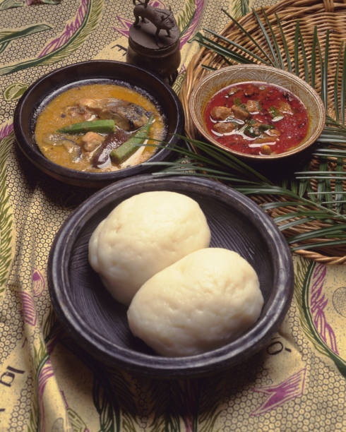 istock Miyan Kwan · Kwan and Miyan · Gusya Ghana cuisine 1133238671