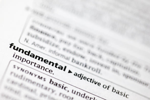 istock Close up to the dictionary definition of the word Fundamental 1133242575